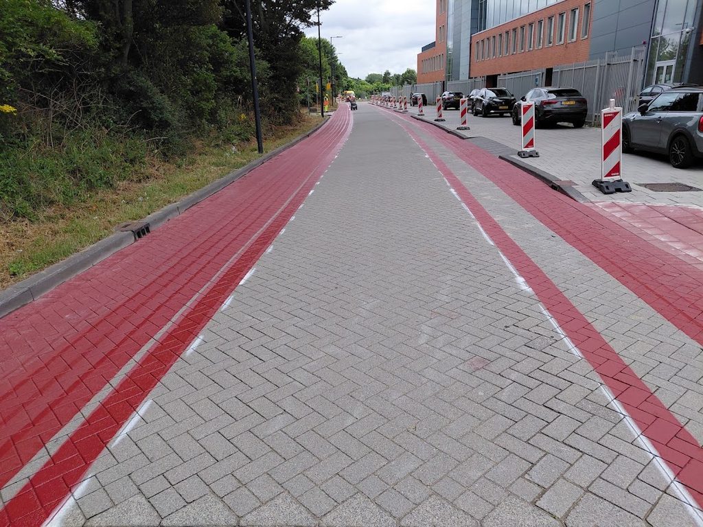 Fietspad Schiedam